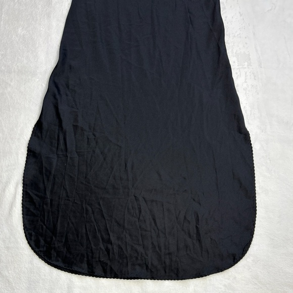 Vintage Ralph Montenero for Blanche Satin Lace Dolphin Hem Long Sexy Sleep Dress - Picture 6 of 13